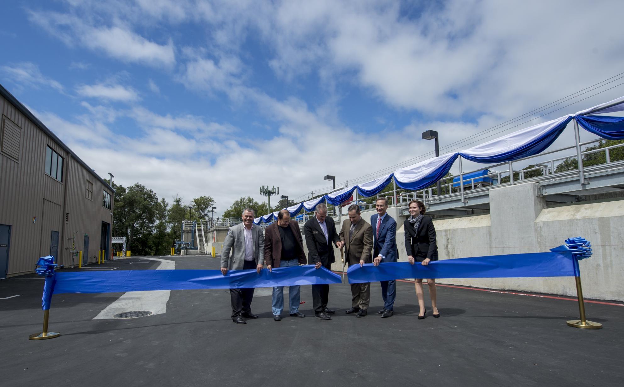 Montevina Water Treatment Plant Ribbon Cutting